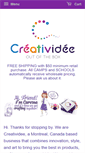 Mobile Screenshot of creatividee.com